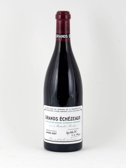 Grands Échézeaux 2007, DRC - 1 bouteille