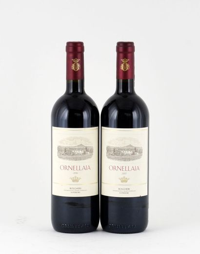 null Ornellaia 2016
Bolgheri Superiore D.O.C
Niveau A
1 bouteille

Ornellaia 2017
Bolgheri...