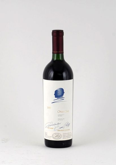  Opus One 1989 
Napa Valley 
Niveau B 
1 bouteille