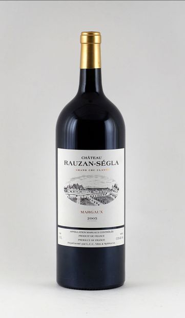 null Château Rauzan-Ségla 2005
Margaux Appellation Conrôlée
Niveau A
1 magnum