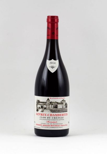 null Gevrey Chambertin Clos du Château Monopole 2014, Armand Rousseau - 1 boutei...