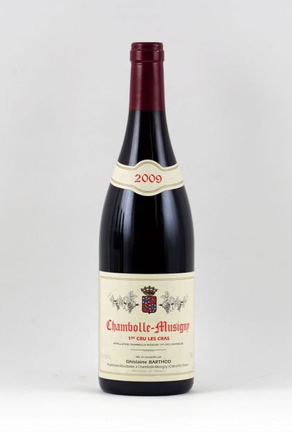 Chambolle-Musigny 1er Cru les Cras 2009,...