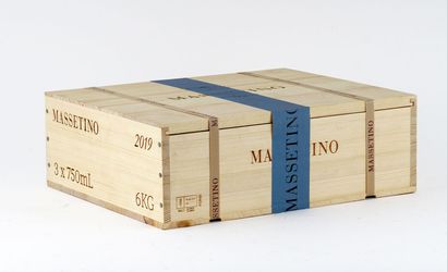 null Massetino 2019
Toscana IGT
Niveau A
3 bouteilles
Caisse en bois d'origine s...