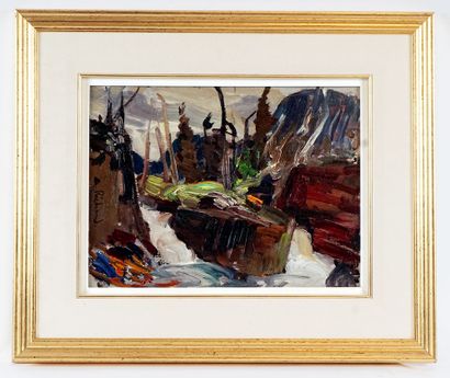 null RICHARD, René Jean (1895-1982)

"Chute sur la rivière Saut au Cochon, côte nord,...