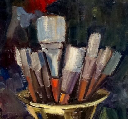 null AYOTTE, Léo (1909-1976)

Untitled - Still life

Oil on canvas

Signed and dated...