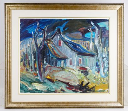 null RICHARD, René Jean (1895-1982)

Ancestral house

Oil on board

Signed on the...