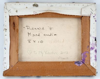  RONALD, William (1926-1998) 
Sans titre 
Huile sur toile 
Signée en bas à droite:...