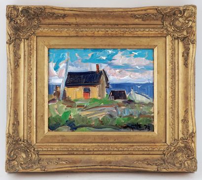 null AYOTTE, Léo (1909-1976)

Untitled - Landscape

Oil on canvas board

Signed and...