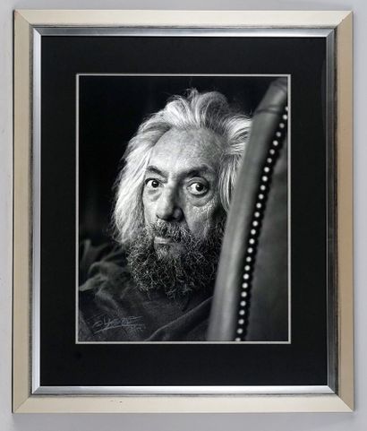  LASZLO MONTREAL (actif XXIe) 
Portrait de Jean-Paul Riopelle, 1998 
Tirage traditionnel...
