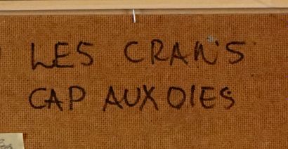 null CÔTÉ, Bruno (1940-2010)

"Les crans, Cap-aux-Oies"

Huile sur isorel

Signée...