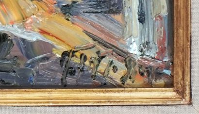 null TATOSSIAN, Armand (1951-2012)

"Terrace"

Oil on canvas

Signed on the lower...