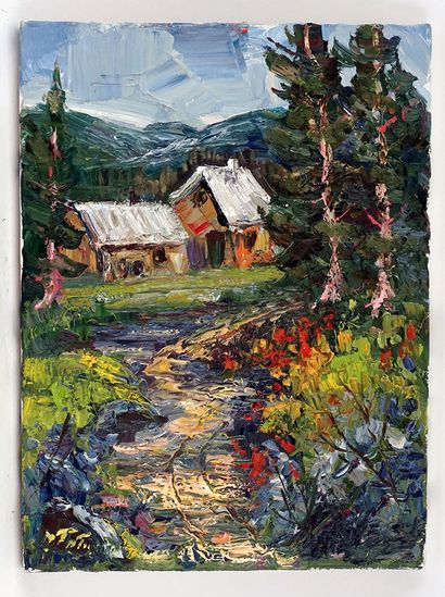 null TATOSSIAN, Armand (1951-2012)

"St-Lin des Laurentides"

Oil on canvas

Signed...