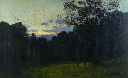 null SUZOR-COTÉ, Marc Aurèle de Foy (1869-1937)

"Paysage"

Oil on board

Signed...