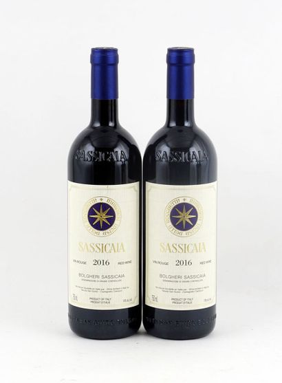 null Sassicaia 2016 - 2 bouteilles