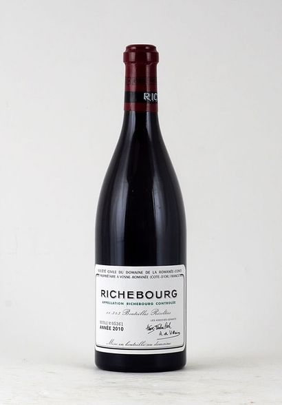 null Richebourg 2010, DRC - 1 bouteille