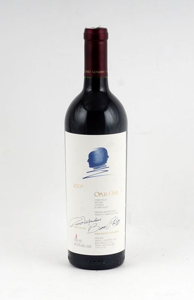 null Opus One 2007

Napa Valley

Niveau A

1 bouteille