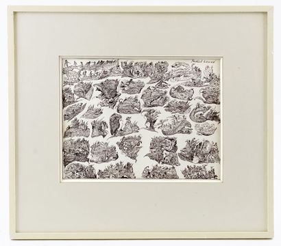 null LONNÉ, Raphaël (1910-1989)

Composition

Ink

Signed on the upper right: Raphaël...