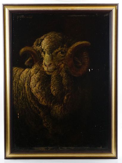 null BALINT, Arpád (1870-1914)

Ram

Oil on canvas

Signed on the upper left: Balint...