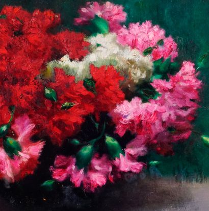 null CAPDEVILA PUIG, Genís (1860-1932)

Bouquet de fleurs

Huile sur toile

Signée...