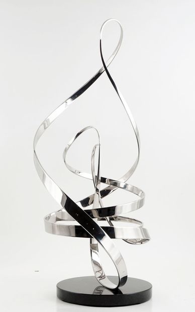 null BECKMAN, George (1933-)

Untitled

Polished metal kinetic sculpture

Signed...