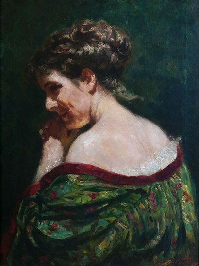 null DELFOSSE, Georges Marie-Joseph (1869-1939)

Portrait de Madame Delfosse, née...