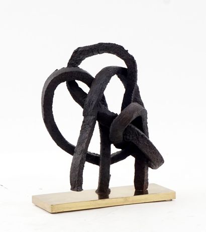 null FOURNELLE, André (1939-)

Sans titre - Torsade, 1964

Bronze sur base de métal...