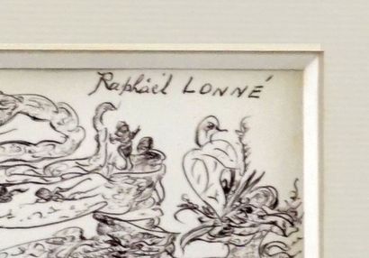 null LONNÉ, Raphaël (1910-1989)

Composition

Encre

Signée en haut à droite: Raphaël...