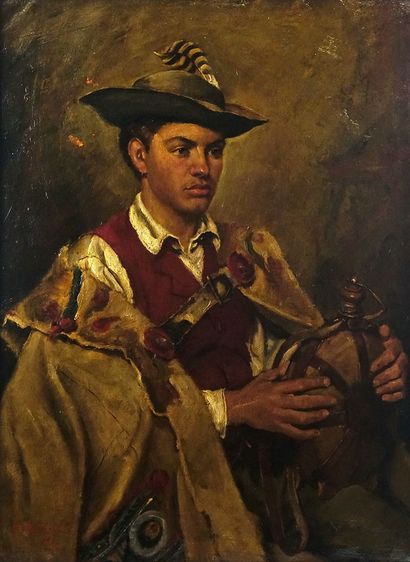 GACHAL, Jozsef Eölvedi (1889-1974) 
Portrait...