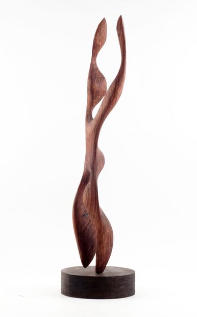 null ROUSSIL, Robert (1925-2013)

Untitled - Antropomorphic sculpture

Sculpted wood

Signed...