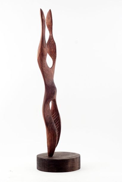 null ROUSSIL, Robert (1925-2013)

Untitled - Antropomorphic sculpture

Sculpted wood

Signed...