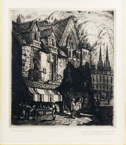 null FORTIN, Marc-Aurele (1888-1970)

"Vieux Rouen"

Eau-forte

Inscriptions en bas...