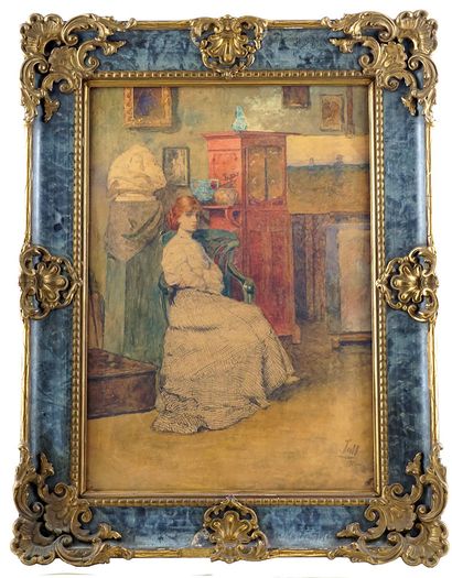 null TULL, Ödön (1870-1911)

Young Woman Getting Impatient

Watercolour

Signed and...