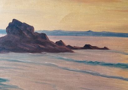 null DE LA CORBIÈRE, Roger (1893-1974)

"Bretagne, St Jacut de la Mer (Côtes de N.)"

Huile...