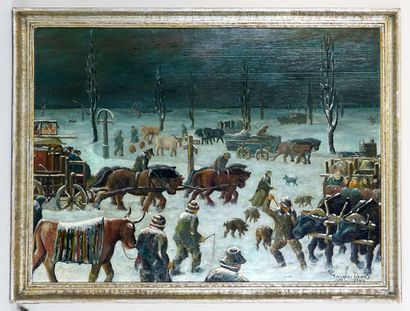 null GAJDOS, János (1912-1950)

Towards the Winter Market

Oil on board

Signed and...