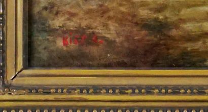 null KISS, Anton (1867-1949)

Repas après le labeur

Huile sur panneau

Signée en...