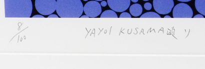  KUSAMA, Yayoi (1929-) 
''Yayoi Kusama Street'' 
Sérigraphie 
Signée et datée en...