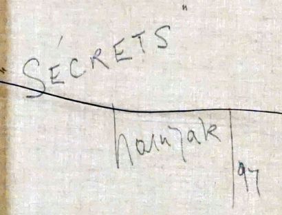 null HORNYAK, Jennifer (1940-)

"Secrets"

Huile sur toile

Signée en bas à gauche:...
