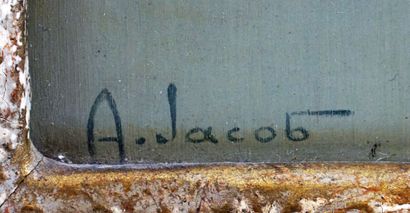 null JACOB, Alexandre (1876-1972)

"Autumn"

Huile sur panneau

Signée en bas à gauche:...