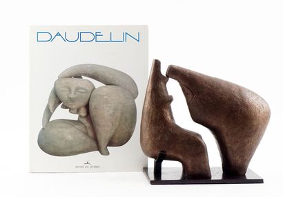 null DAUDELIN, Charles (1920-2001)

"Anoudeu" (1988)

Bronze with brown patina

Signed,...