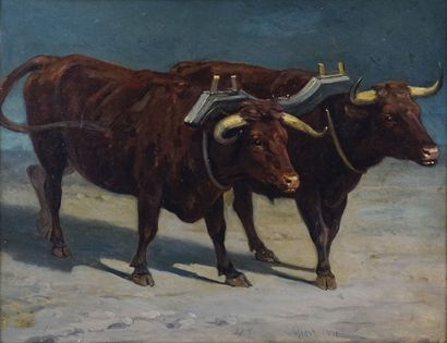 null BONHEUR, Rosa (1822-1899)

"Beasts of Burden"

Huile sur toile

Un monogramme...