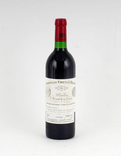 null Château Cheval Blanc 1983

Saint-Émilion 1er Grand Cru Classé Appellation Contrôlée

Niveau...