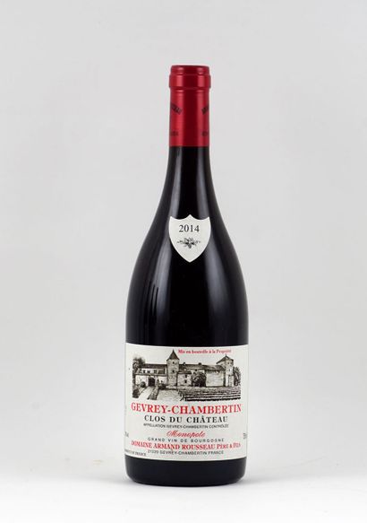 null Gevrey Chambertin Clos du Château Monopole 2014, Armand Rousseau - 1 boutei...
