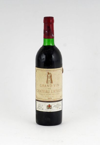 Château Latour 1979 
Pauillac Appellation Contrôlée 
Niveau B 
1 bouteille