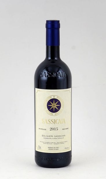 null Sassicaia 2015 - 1 bouteille