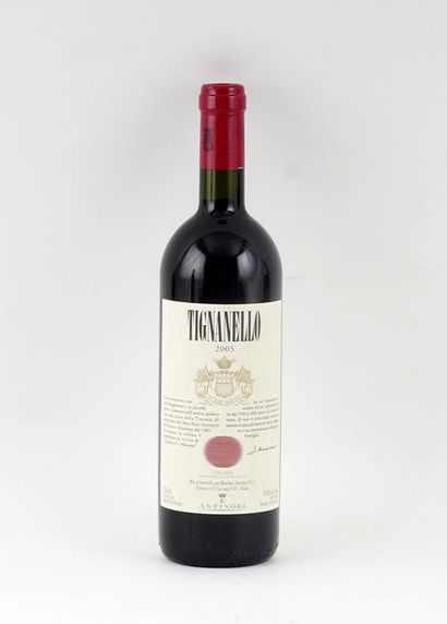  Tignanello 2005 
Toscana IGT 
Niveau A 
1 bouteille