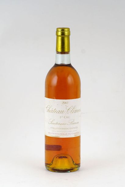 null Château Climens 1983 - 1 bouteille