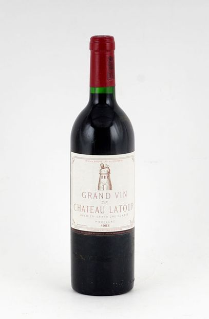  Château Latour 1983 
Pauillac Appellation Contrôlée 
Niveau A 
1 bouteille