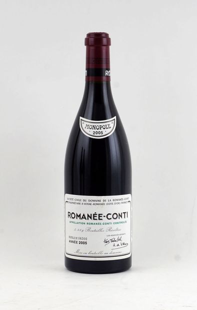 null Romanée-Conti 2005
Romanée-Conti Appellation Contrôlée
Société Civile du Domaine...