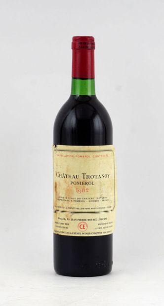 null Château Trotanoy 1982
Pomerol Appellation Contrôlée
Niveau B
1 bouteille