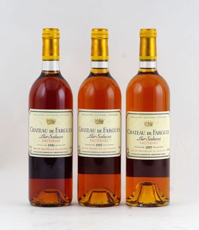 null Château de Fargues 1990, 1995 1997 - 3 bouteilles